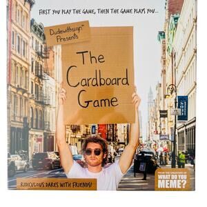 Dude With Sign's The Cardboard Game by What Do You Meme?  NEW SEALED.